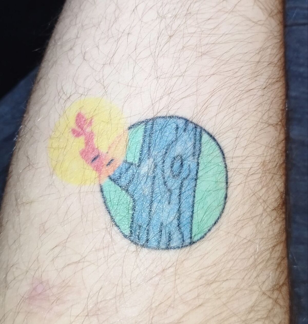 Célestin -handpoke